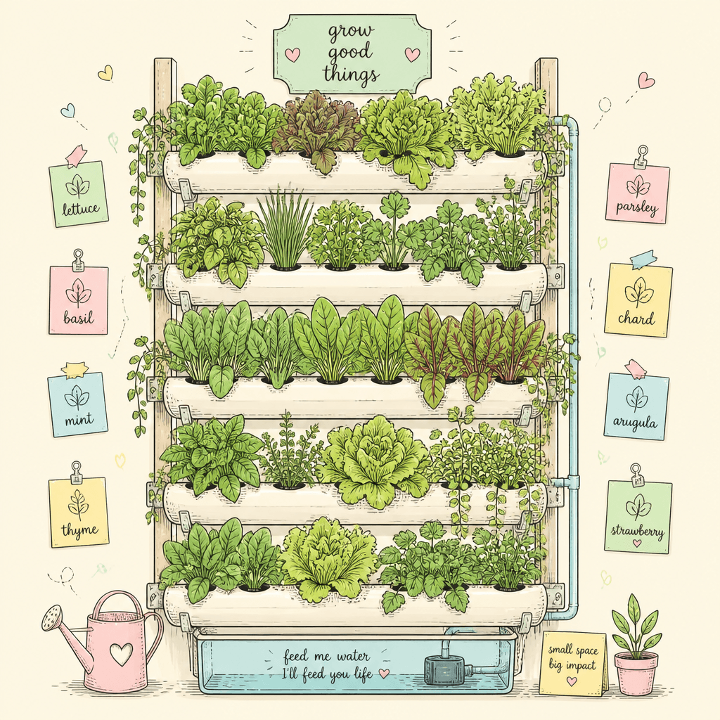 Wall Garden Watering Methods Compared